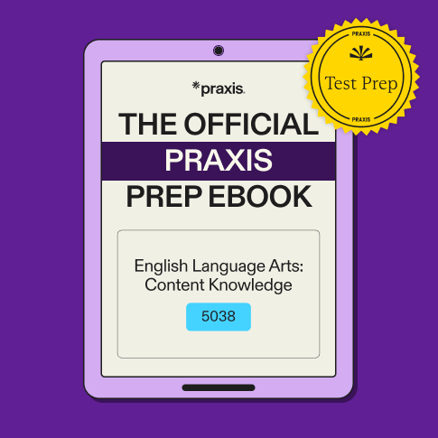 The Official Praxis Prep eBook: English Language Arts: Content Knowledge image number 0